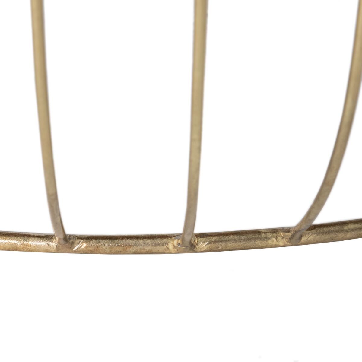 Mesa de Centro Dorado Natural 103 x 103 x 33 cm